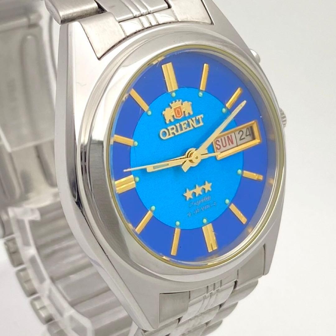 Working condition Orient Three Star Automatic Wri… - image 5