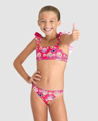 ARENA Mädchen Badeanzug Schwimmanzug Set Bikini, 140 (10-11 Jahre) - Bild 1 von 4