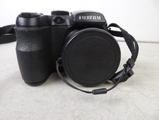 Fujifilm FinePix S1000fd 10.0MP Digital Camera Black - Tested Working