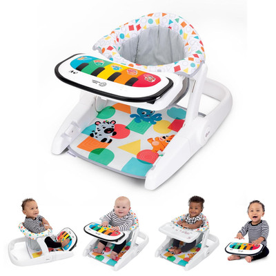 Baby Einstein 4 in 1 Kickin Tunes Learn to Sit Music Floor Seat 4+ Months