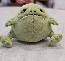 Authentic Jellycat Ricky Rain Frog Medium BNWT HTF NEW Green Grumpy Plush