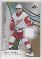 2019 SP Game Used Authentic Rookies Gold Jersey Relics 284/599 Taro Hirose 02v3