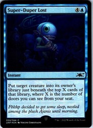 Super-Duper Lost Foil 059/244 Unfinity