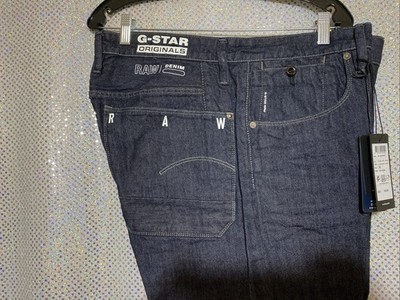 G STAR RAW MENS 38 DARK BLUE SHORTS SATO DENIM JEANS SHORTS Retail