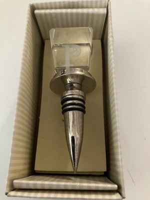 Cypress Home Wine/Bottle Stopper Monogram ''P''