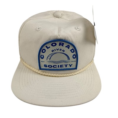 Snag Collective Colorado River Hat White Snapback Rope Hat Gorpcore NWT