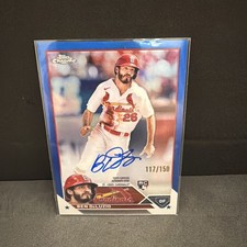 2023 Topps Chrome Update Ben Deluzio Auto /150. RC