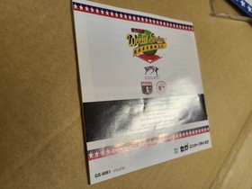 Sega Saturn Hideo Nomo World Series Baseball + World Series Baseball II Obi
