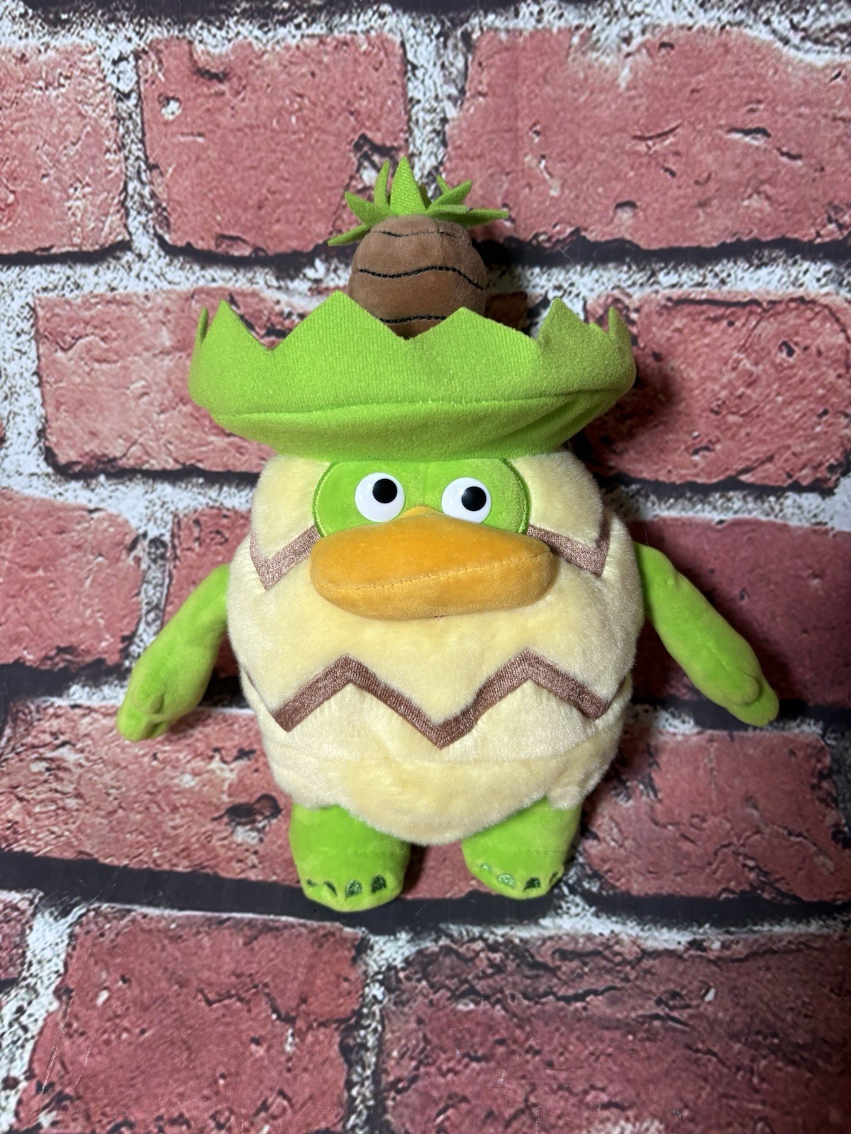 Pokemon Detective Pikachu Ludicolo Plush 9" Stuffed