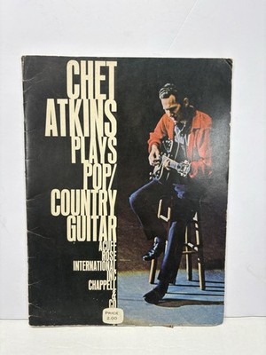 Chet Atkins Plays Pop / Country Guitar Sheet Music Book (1967)