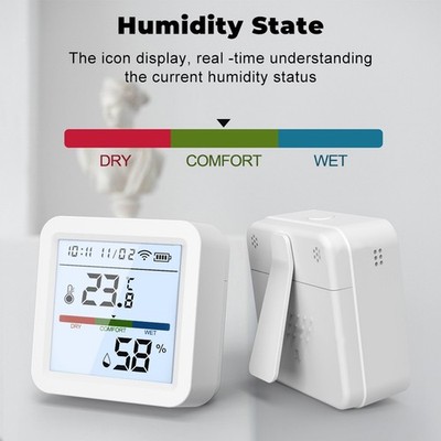 WiFi Temperature Humidity Sensor for Home Automation with For Tuya Support
