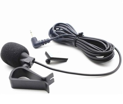 2,5 mm Mikrofon Baugruppe für GPS DVD Stereo Radio Empfänger für Auto Freisprecheinrichtung und mehr
