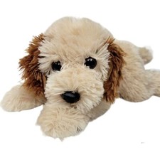 Animal Alley Golden Poo Plush Dog Stuffed Animal Floppy Laying 12" Toys R Us