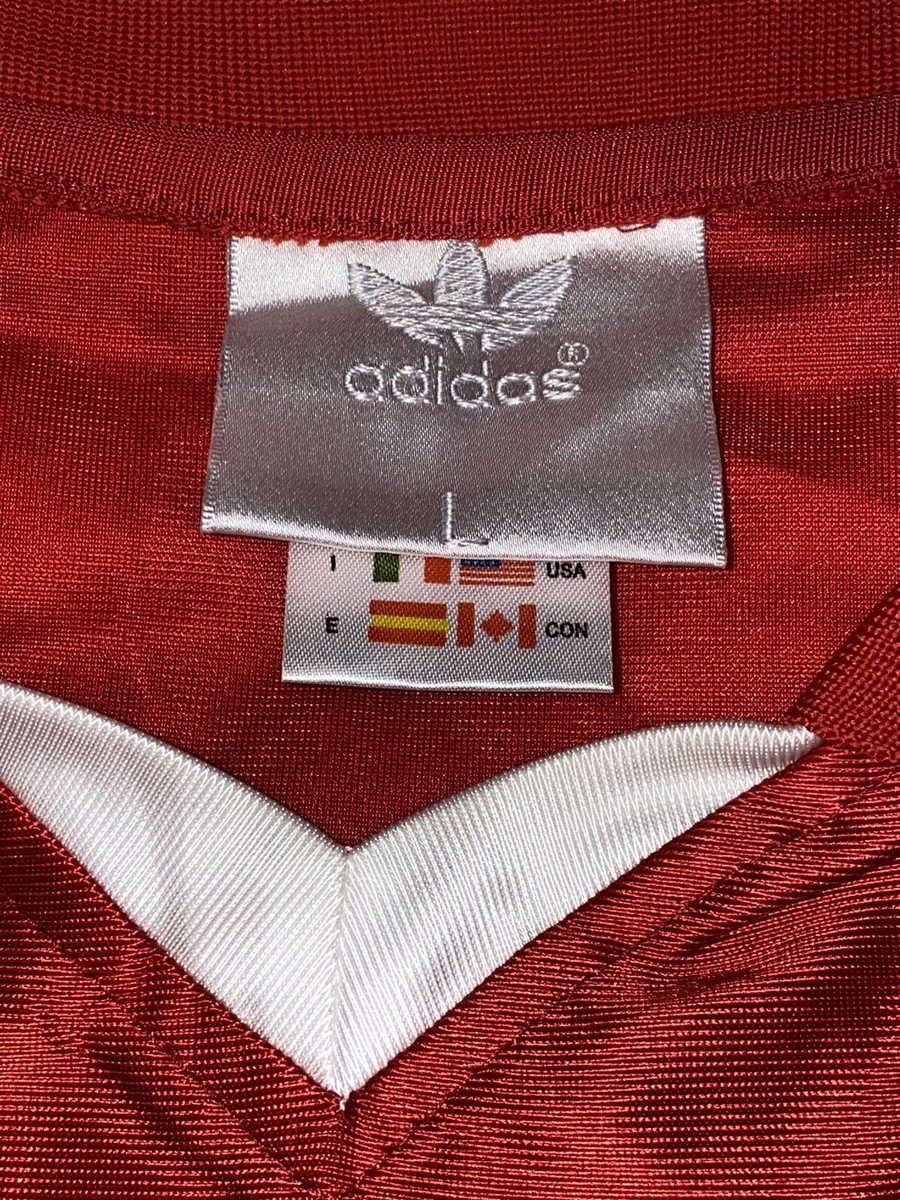 Adidas Soviet Union CCCP 1986 Jersey World Cup Men's Sz L