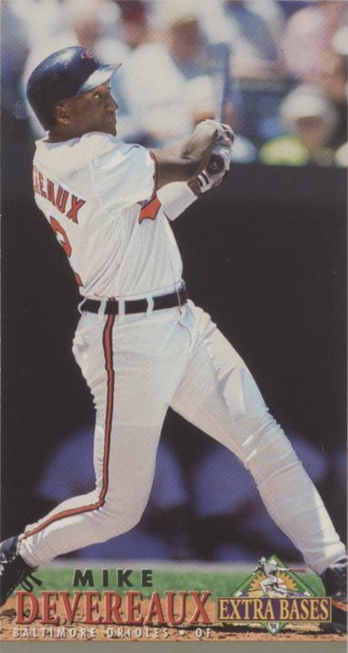 1994 Fleer Extra Bases - Mike Devereaux #3 - 1 of 1
