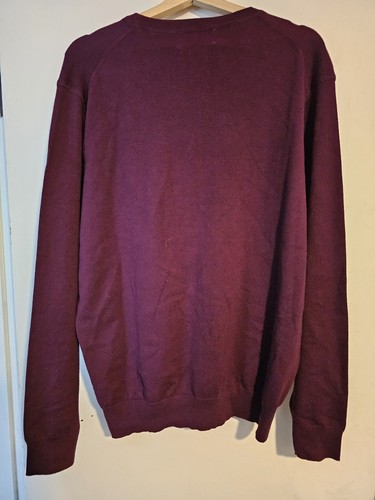 Black Brown 1826 Pullover Sweater MENS XLARGE DEEP HEATHER Knit Cotton MSRP $59 - Picture 4 of 4