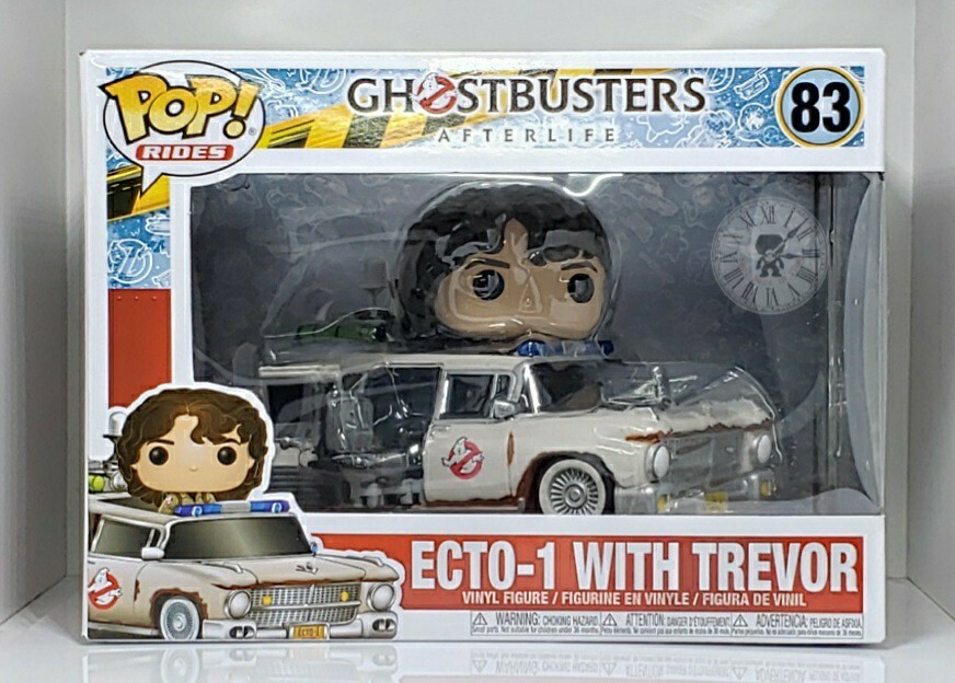 Funko Rides #83 Ghostbusters Afterlife Ecto-1 with Trevor