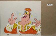 Back To The Future Original Production Drawing And Cel 95-6 Used Cond.