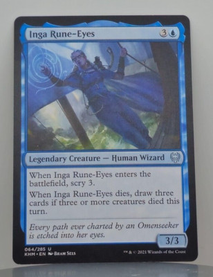 Inga Rune-Eyes - Kaldheim - KHM - 64/285 - MTG | eBay