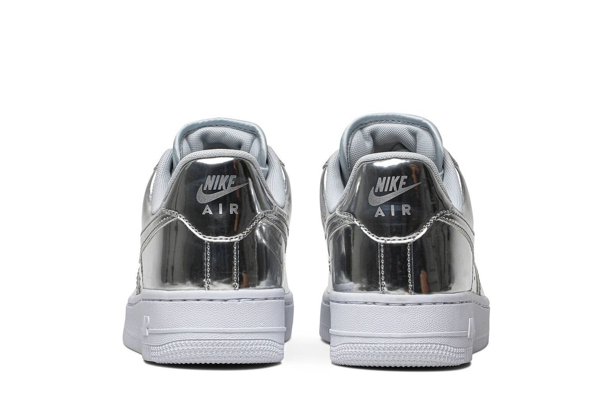 Nike Air Force 1 SP 'Liquid Metal - Chrome' CQ6566-001