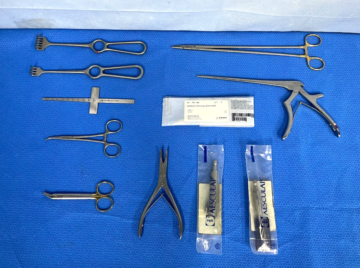 Lot of 11 Aesculap Surgical Instruments | eBay