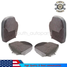 Driver & Passenger Fabric Cloth Seat Cover For 1998-2002 Dodge Ram 1500 2500