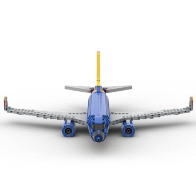 1/80 737   Southwest Large Jetliner modell 1038 teile MOC-125916 Spielbausteine