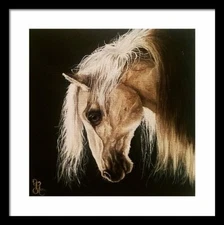 WHITE HORSE | Fine Art Print hand-signed | Giclée | Horse Wall Art | Home Decor
