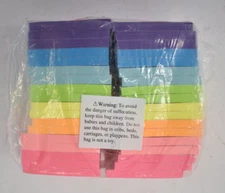 HappyHapi 36 Pack Sticky Notes Assorted Colors 3" x 3" Easy To Post School