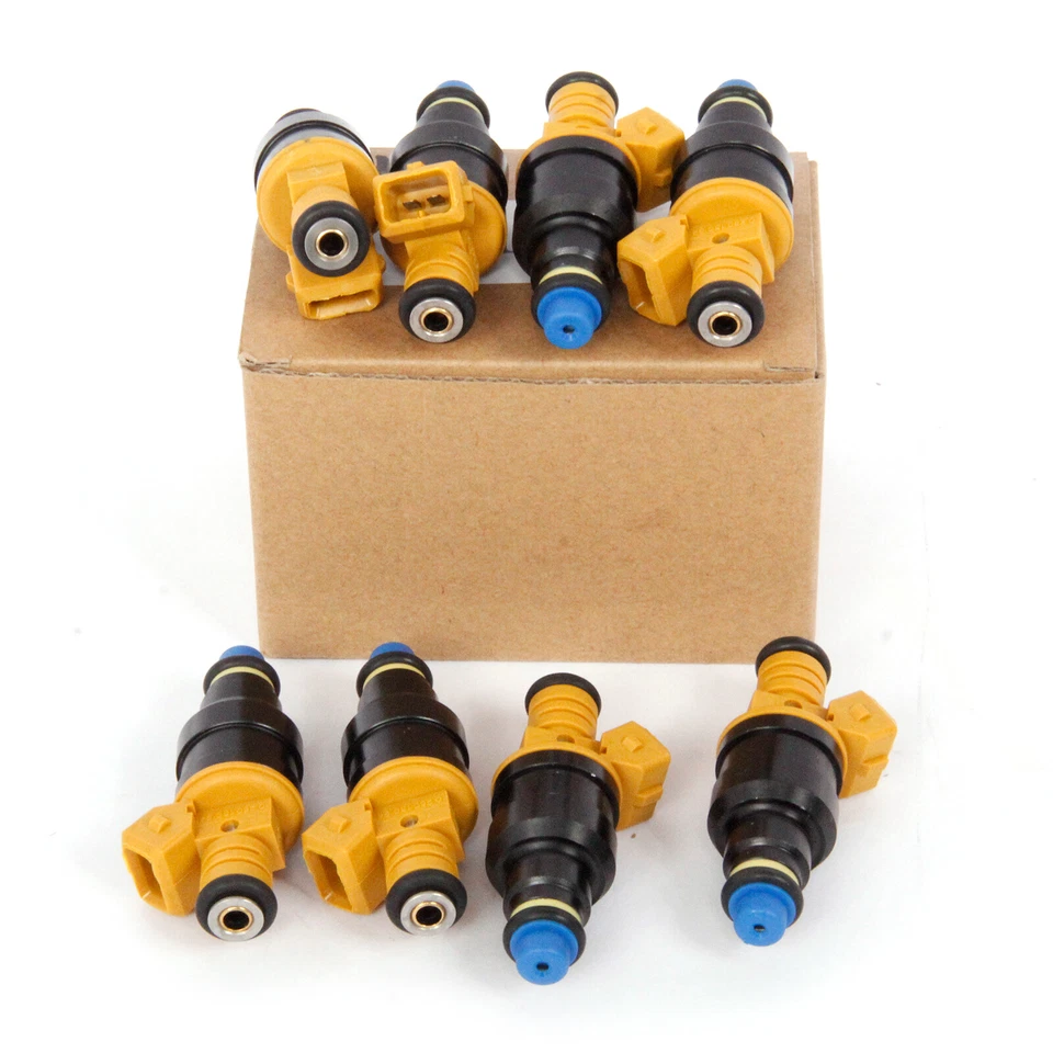 Juego de 8 inyectores de combustible de actualización 0280150943 para Ford E150 E250 E350 4.6 5.0 5.4 Foto 2 de 4