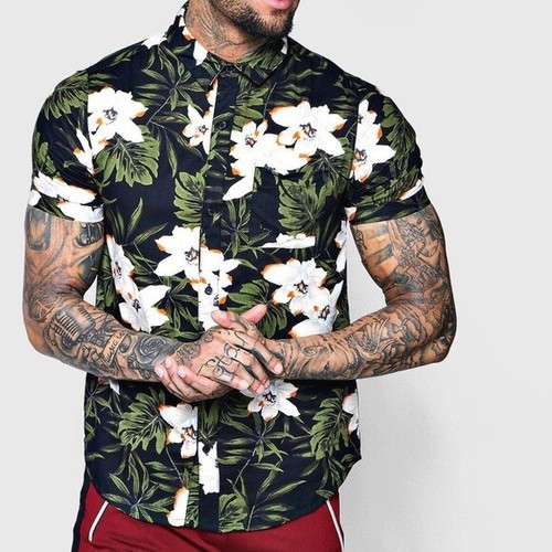 boohoo floral shirt