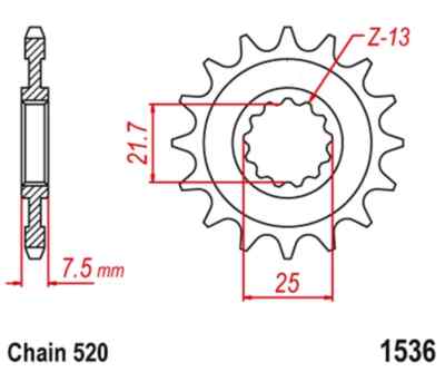 520 16T Front Sprocket Pinions For Kawasaki ZX-6R Ninja 07-18 | eBay