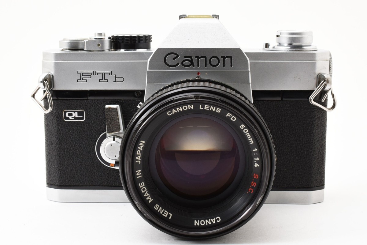 Canon - ☆希少品☆ CANON FTb QL + FD 50mm 1:1.4 S.S.C New Seal*[Near MINT] CANON FTb QL SLR Film Camera FD 50mm f