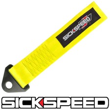 Yellow High Strength Racing Tow Strap For Front Rear Bumper Hook For Car P10 Yellow High Strength Racing Tow Strap For Front Rear Bumper Hook For Car P10