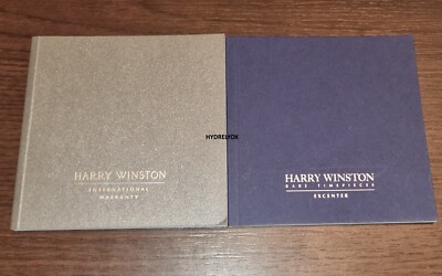 HARRY WINSTON PAPER OCEAN PREMIER PROJECT Z MIDNIGHT EXCENTER BOOKLET GARANTIE