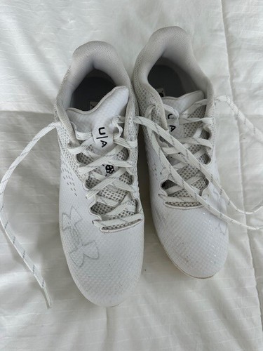 Under Armour Blur Football Cleat Men's White - Picture 6 of 6