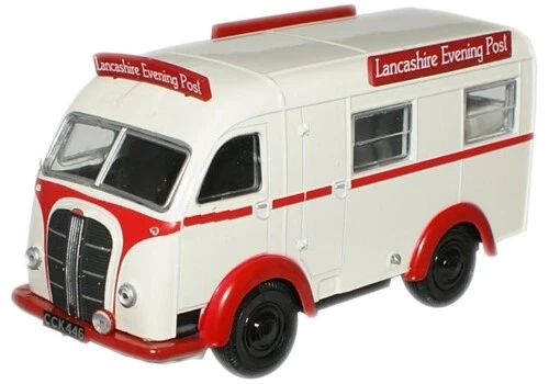 VANS OXFORD FURGONE AUSTIN K8 THREEWAY POSTA SERA LANCASHIRE 1:76 76AK001