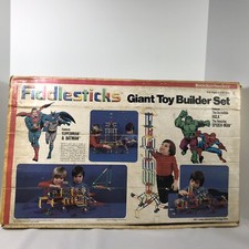 Fiddlesticks Superhero 0525 Giant Toy Builder Set Vintage