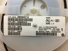 MBR0530T1G ON SEMI MBR0530 DIODE SCHOTTKY 30V 500MA SOD123 ROHS 150 PIECES