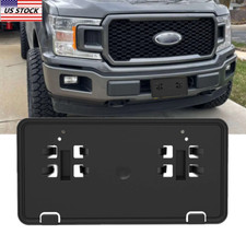 For 2018-2020 Ford F-150 Front Bumper License Plate Tag Bracket Mount Holder New