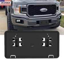 For 2018-2020 Ford F-150 Front Bumper License Plate Tag Bracket Mount Holder NEW