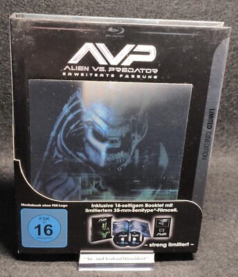 ALIEN VS PREDATOR , Limited Cinedition MEDIABOOK Lenticular - auf BLU RAY + DVD