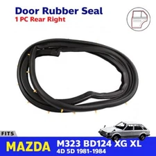 Door Rubber Seal Trim Weatherstrip RR Fits MAZDA M323 XG XL 4D 5D 1981-1984 E08