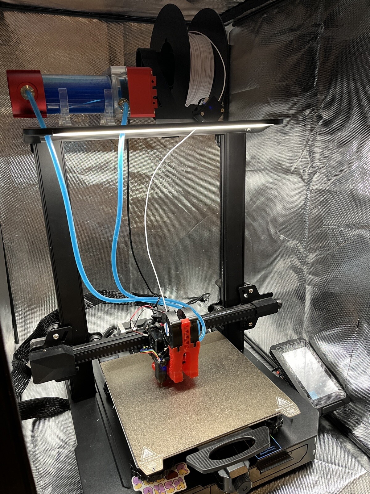 Creality Ender 3 S1 Pro 3D Printer with Enclosure and Water Cooling +spare parts