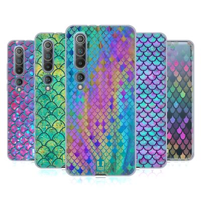 HEAD CASE DESIGNS MERMAID SCALES 2 SOFT GEL CASE FOR XIAOMI PHONES