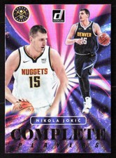 2021-22 Panini Donruss Nikola Jokic Complete Players Holo Pink Laser #17 Nuggets