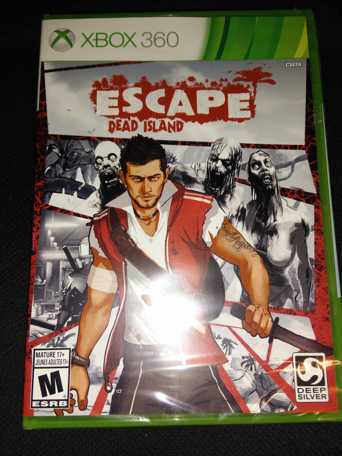 Escape на Xbox. NEVERDEAD Xbox 360 фото. Немецкая видеоигра на хвох с красной афишей. Dead island xbox купить