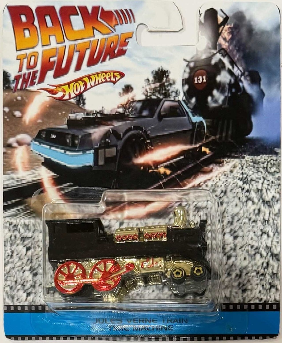 JULES VERNE TRAIN Time Machine Custom Hot Wheels Retro 