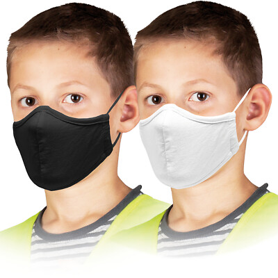 Face Mask Kindermaske Baumwolle Kinderstoff Masken Maske Kinder 10