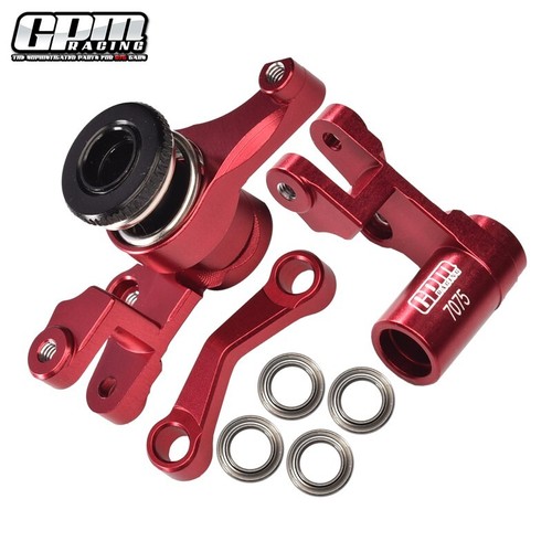 GPM Alu7075 Front Steering Assembly For TRAXXAS Slash Rustler Stampede hoss Jato - Picture 9 of 10